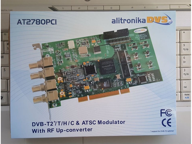 阿里 AT2780PCI 數(shù)字電視碼流儀，調(diào)制卡